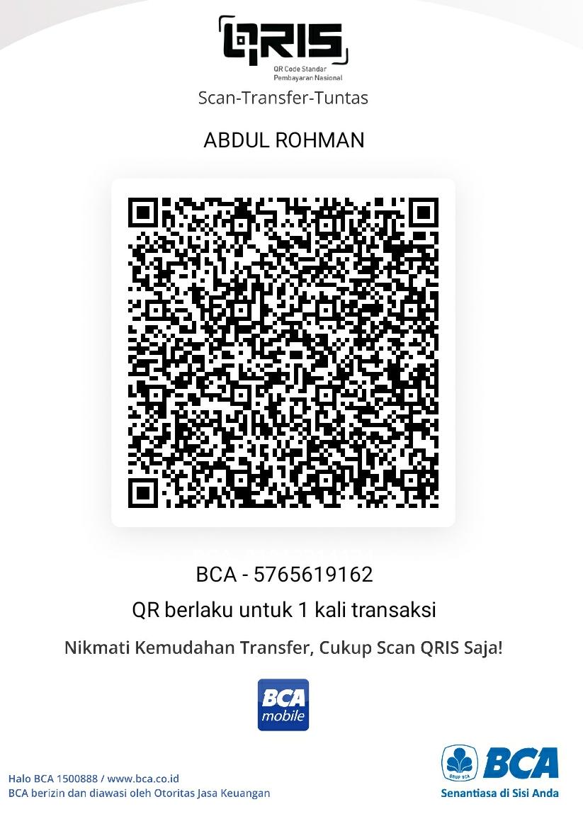QR Bank Central Asia (BCA)