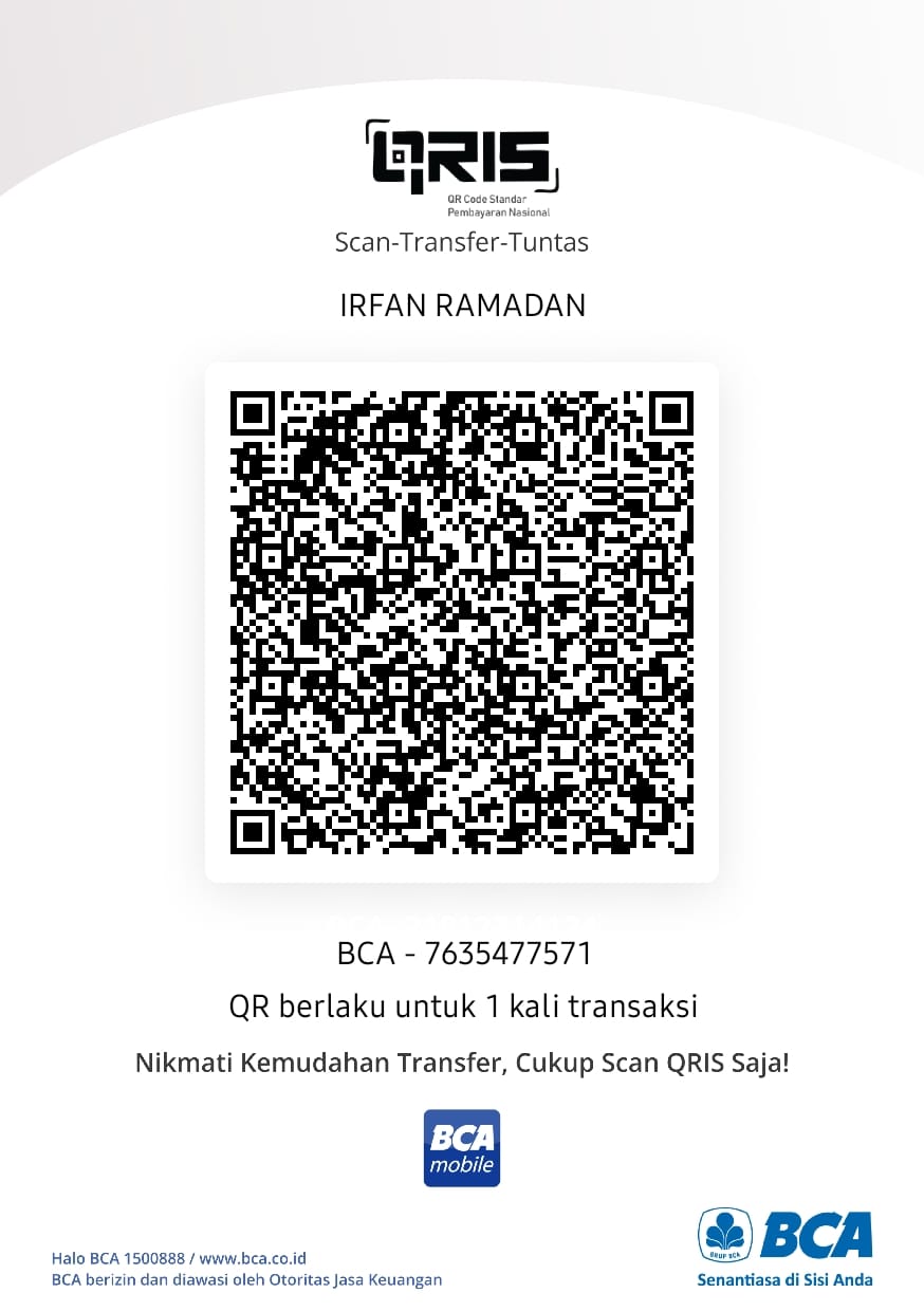 QR Bank Central Asia (BCA)