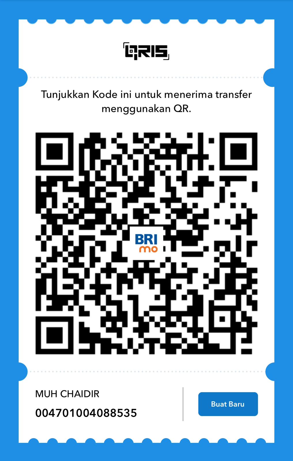 QR Bank Rakyat Indonesia (BRI)